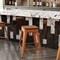 Flash Furniture 24" Orange Metal Stool-Teak Poly Seat CH-31320-24-OR-PL2T-GG - alternate 4